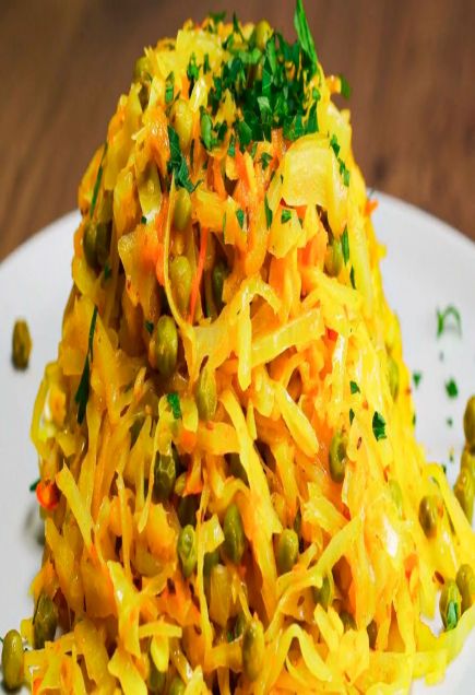 пряная тушеная капуста по-индийски