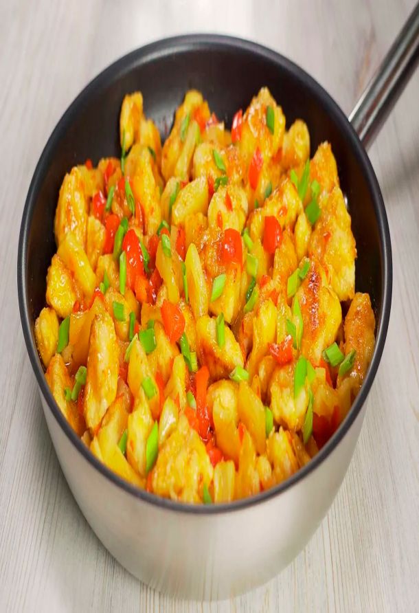 Сочный азиатский праздник: курица с ананасами в пикантном соусе