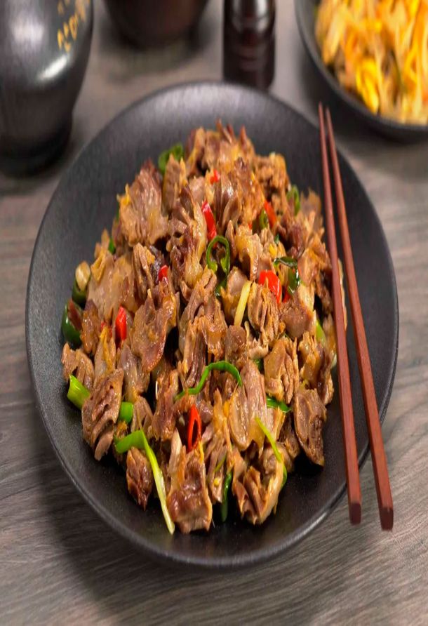 Восточный изыск на вашей кухне: нежные куриные желудки по-китайски