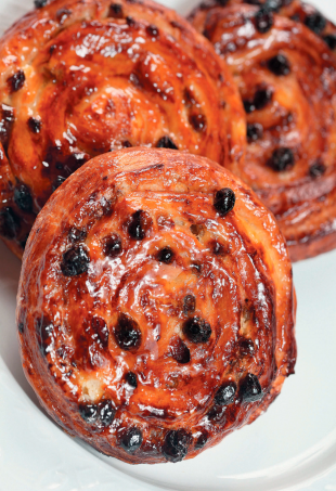 Улитки с изюмом