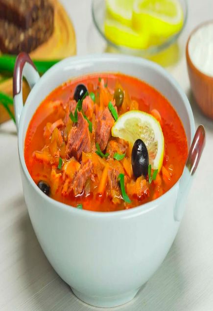 Мясная сборная солянка