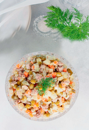 Салат Мясной
